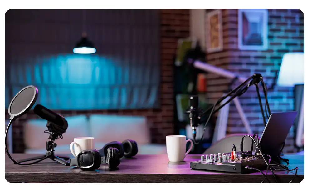 podcast studio