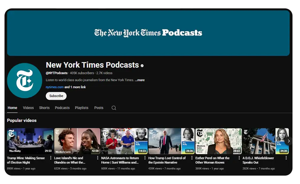 ๐ Popular Video Podcasts 2026: The 10 Shows You Can't Stop Watching! 2 favorite VIDEO podcasts
