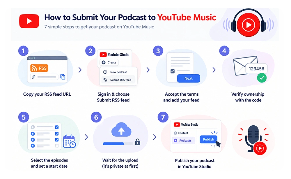 How to Submit Your Podcast to YouTube Music 1 How to Submit Your Podcast to YouTube Music (Step by Step)